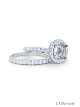 White Gold Diamond Ring - LA DIAMOND